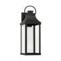 Capital Lighting Bradford 21" Tall Outdoor Wall Sconce Black