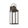 Capital Lighting Bradford 21" Tall Outdoor Wall Sconce Oiled Bronze
