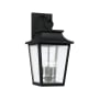 Capital Lighting Chandler 4 Light 24" Tall Outdoor Wall Sconce Black