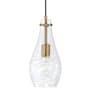 Capital Lighting Kier 6" Wide Mini Pendant Aged Brass