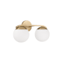 Capital Lighting Oliver 2 Light 17" Wide Vanity Light Matte Brass