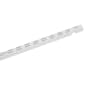 ClosetMaid ShelfTrack 48 Inch Standard Shelf Hanging Mount Track White
