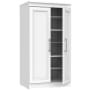 ClosetMaid Modular Storage 21"W x 40"H 12 Compartment Cubby End Table Storage Unit Cabinet White
