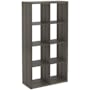 ClosetMaid Cube 29-13/16" Wide 8 Shelf Shelving Unit Graphite Gray