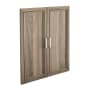 ClosetMaid SuiteSymphony Pair of 30" Tall Doors For SuiteSymphony Closet Organizers Natural Gray
