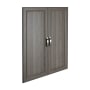 ClosetMaid SuiteSymphony Pair of 30" Tall Doors For SuiteSymphony Closet Organizers Graphite Gray