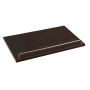 ClosetMaid SuiteSymphony Pack of (2) - 23-3/4"W Angled Shoe Rack Shelf with Wire Fence for 25" Wide Closet System Midnight Brown