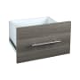 ClosetMaid SuiteSymphony 16 x 10 Inch Tall Modern Drawer For SuiteSymphony Closet Organization Collection Graphite Gray