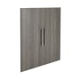 ClosetMaid SuiteSymphony Pair of 30" Tall Modern Doors For SuiteSymphony Closet Organizers Graphite Gray