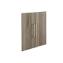 ClosetMaid SuiteSymphony Pair of 30" Tall Modern Doors For SuiteSymphony Closet Organizers Natural Gray