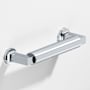 Colonial Bronze 1362 Series Modern 10" Center to Center Luxury Solid Brass Barrel Style Cabinet Handle / Drawer Pull - Made in USA Polished Chrome