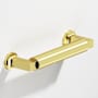 Colonial Bronze 1362 Series Modern 10" Center to Center Luxury Solid Brass Barrel Style Cabinet Handle / Drawer Pull - Made in USA Polished Brass