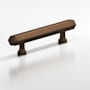 Colonial Bronze 321 Group Hexagon 12" Center to Center Solid Brass Luxury Appliance Handle / Pull - Made in USA Matte Oil Rubbed Bronze