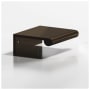 Colonial Bronze 700 Series 6" Center to Center Solid Brass Finger Cabinet / Drawer Edge Pull with Round Lip - Made in USA Oil Rubbed Bronze