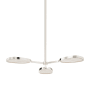 Corbett Lighting Beirut 3 Light 39" Wide LED Pendant Burnished Nickel