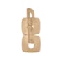Corbett Lighting Trentino 2 Light 20" Tall Wall Sconce Stria Gold Leaf