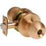 Corbin Russwin Panic Proof Grade 2 Keyed Entry Commercial Classroom Knob Set with GWC Trim - Less Cylinder Satin Bronze
