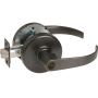 Corbin Russwin Commercial Panic Proof Grade 1 Extra Heavy Duty Keyed Entry Single Cylinder Lever Set with PZD Trim and Push Button/Turn Lock- Less Cylinder Oil Rubbed Bronze