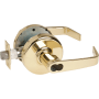 Corbin Russwin Commercial Panic Proof Grade 2 Keyed Entry Single Cylinder Lever Set with NZD Trim - Less 6 Pin Cylinder Polished Brass