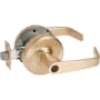 Corbin Russwin Panic Proof Grade 2 Keyed Entry Commercial Classroom Lever Set with NZD Trim - Less Cylinder Satin Bronze