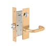 Corbin Russwin Commercial Fire Rated Panic Proof Grade 1 Keyed Entry Storeroom Mortise Lever Set with LWM Trim - Less Cylinder Satin Bronze