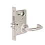 Corbin Russwin Commercial Fire Rated Panic Proof Grade 1 Keyed Entry Storeroom Security Mortise Lever Set with LWA Trim - Less Cylinder Satin Chrome
