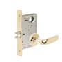 Corbin Russwin Fire Rated Panic Proof Grade 1 Commercial Privacy Mortise Lever Set with CSA Trim Polished Brass