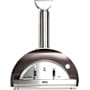 Coyote Duomo 40 Inch Wood Fired Freestanding Pizza Oven with Temperature Gauge and Thermoshift Chimney System Copper