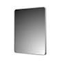 CRAFT + MAIN Reflections 24" W x 30" H Modern Rectangular Aluminum Framed Bathroom Wall Mirror Brushed Nickel
