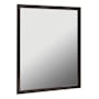 CRAFT + MAIN 30" W x 36" H Modern Rectangular Aluminum Framed Bathroom Wall Mirror Oil Rubbed Bronze