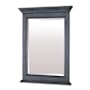 CRAFT + MAIN Brantley 24" W x 32" H Modern Rectangular Wood Framed Bathroom Wall Mirror Harbor Blue