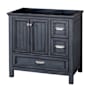 CRAFT + MAIN Brantley 36" Single Free Standing Wood Vanity Cabinet Only - Less Vanity Top Harbor Blue