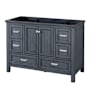 CRAFT + MAIN Brantley 48" Single Free Standing Wood Vanity Cabinet Only - Less Vanity Top Harbor Blue