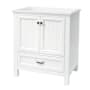 CRAFT + MAIN Brantley 30" Single Free Standing Wood Vanity Cabinet Only - Less Vanity Top White