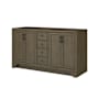 CRAFT + MAIN Lanagan 60" Double Free Standing Vanity Cabinet Only - Less Vanity Top Shaded Timber