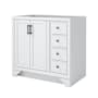 CRAFT + MAIN Lanagan 36" Single Free Standing Vanity Cabinet Only - Less Vanity Top White