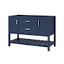 CRAFT + MAIN Lawson 48" Single Free Standing Vanity Cabinet Only – Less Vanity Top Aegean Blue