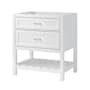 CRAFT + MAIN Lawson 30" Single Free Standing Vanity Cabinet Only – Less Vanity Top White