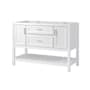 CRAFT + MAIN Lawson 48" Single Free Standing Vanity Cabinet Only – Less Vanity Top White