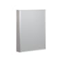 CRAFT + MAIN 23" x 30" Frameless Single Door Mirrored Medicine Cabinet with Slow Close Hinges Brushed Nickel
