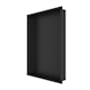CRAFT + MAIN 31-11/16" H x 22-11/16" W Stainless Steel Recessed Shower Wall Niche Matte Black
