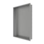 CRAFT + MAIN 31-11/16" H x 22-11/16" W Stainless Steel Recessed Shower Wall Niche Brushed Stainless