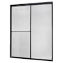 CRAFT + MAIN Tides 70" High x 60" Wide Sliding Framed Shower Door with 3/16" Rain Glass Oil Rubbed Bronze