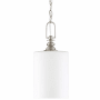 Craftmade Dardyn Single Light 7-1/2" Wide Mini Pendant Brushed Polished Nickel