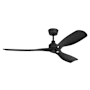 Craftmade Amigo 52" 3 Blade Indoor / Outdoor Ceiling Fan Flat Black