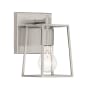 Craftmade Dunn 8" Tall Bathroom Sconce Brushed Polished Nickel
