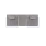 Craftmade Alamere 2 Light 13" Wide LED Vanity Light Brushed Polished Nickel