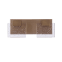 Craftmade Alamere 2 Light 13" Wide LED Vanity Light Satin Brass
