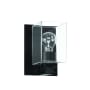 Craftmade McClane 8" Tall Bathroom Sconce Flat Black