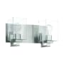 Craftmade McClane 2 Light 14" Wide Vanity Light Brushed Polished Nickel